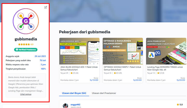 Profil fastwork