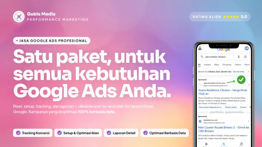 Hasil kampanye Google Ads 1